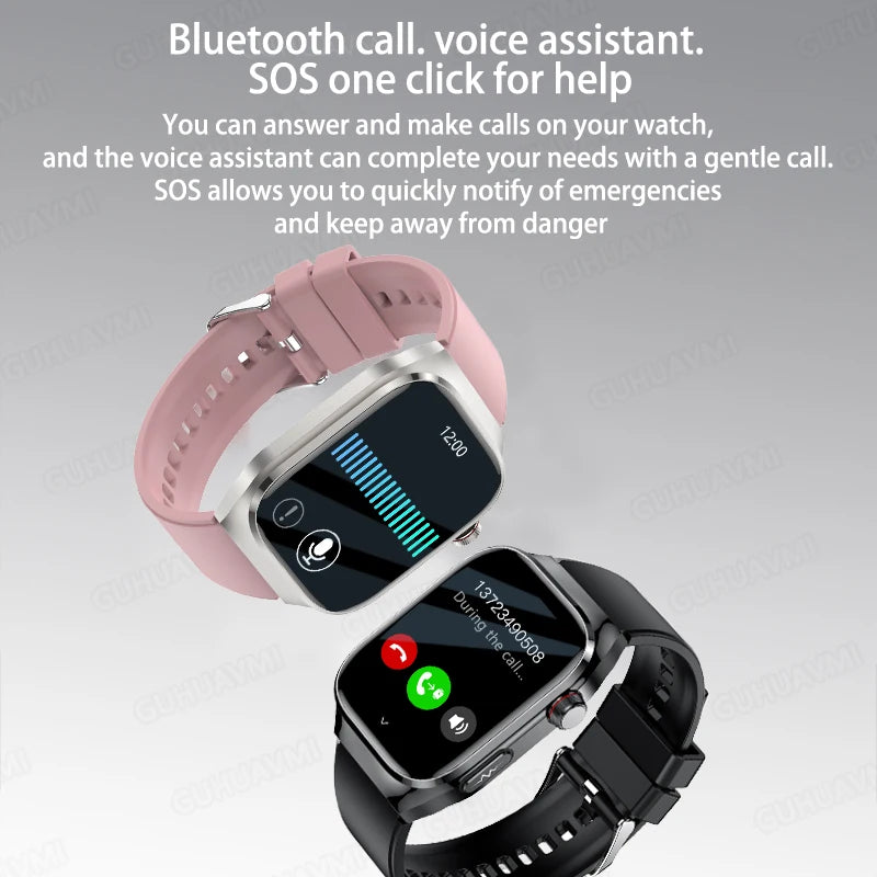 2025 New Women Smart Watch with BMI measurement Menstrual Cycle ECG Heart Rate Blood Oxygen Sleep Fitness Tracker Smart bracelet