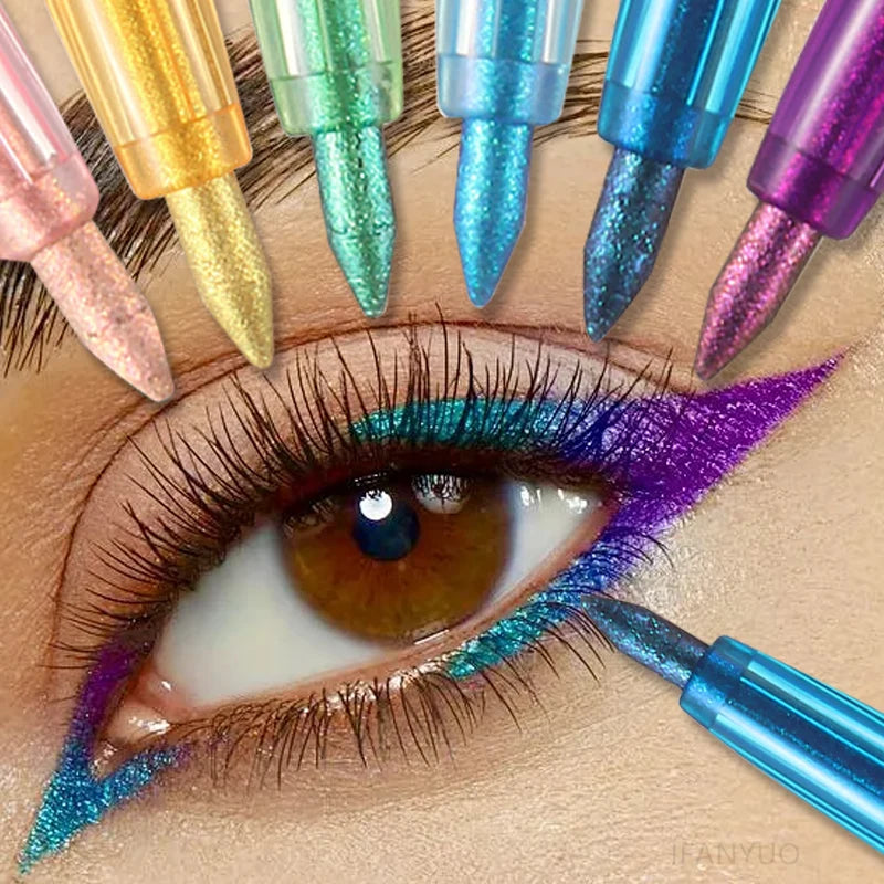 Eyeliner Pen – Long-Lasting – Gel Pen – Six Colors Available | KIMLUD