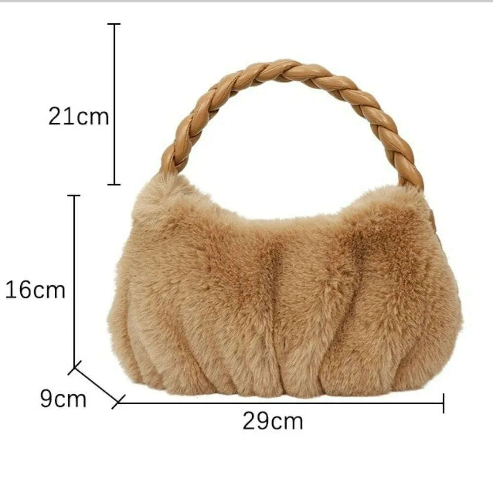 elegant-furry-shoulder-bag-fluffy-soft-plush-handbag-solid-color-zipper-tote-bagkimludkimlud-35557260
