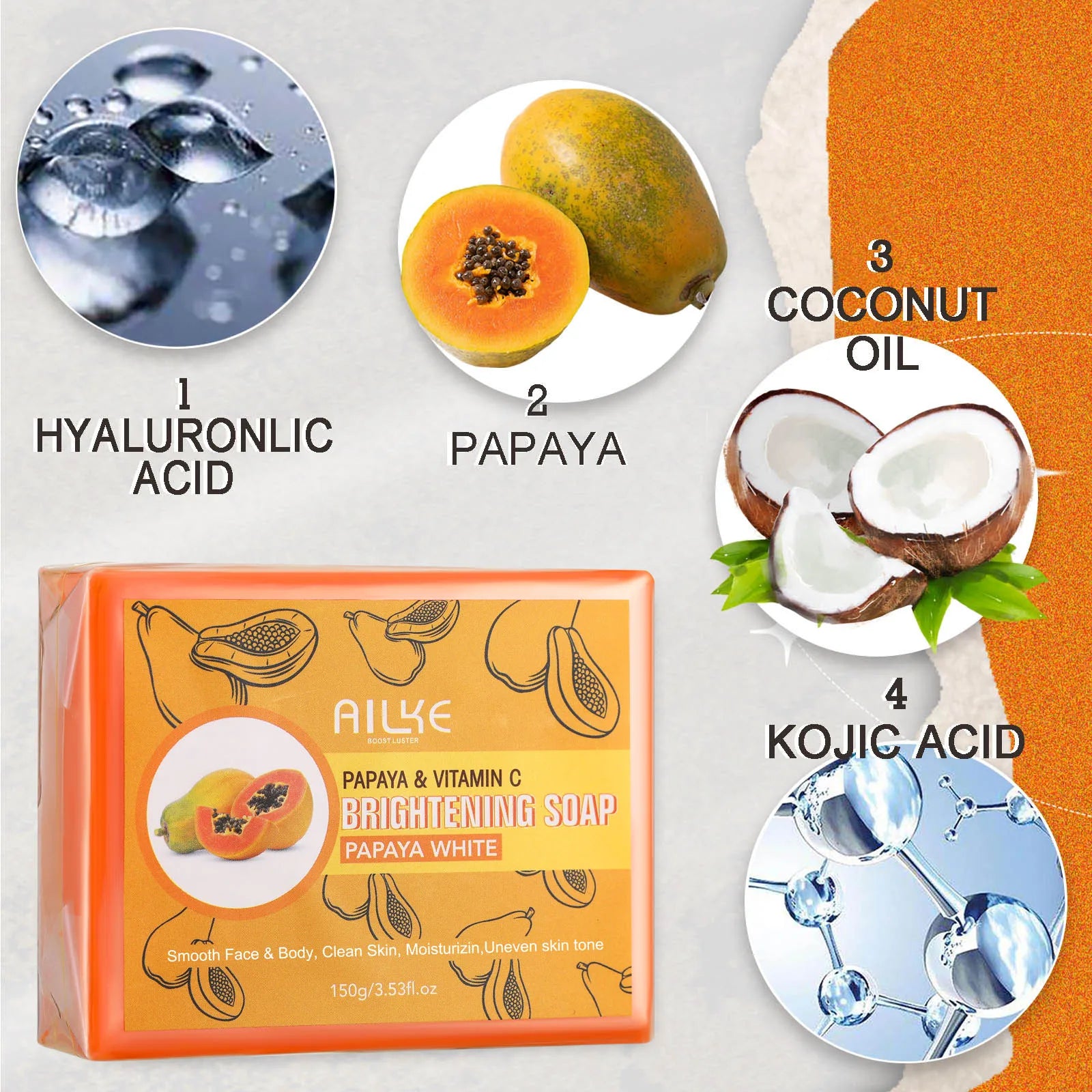 AILKE Collagen Women Skin Care Set, Moisturizing, Whitening, Youther, Remove Freckle, Dark and Black Spots, Skin Lightening Kit
