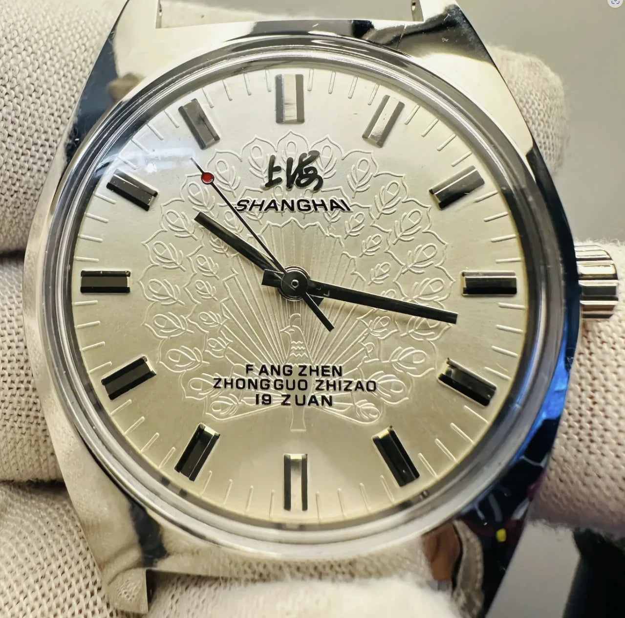 Mens 36MM Hand-Wind Mechanical Watch 7120 - Stainless Steel Waterproof Bauhaus Design Watch for Men Dropshipping