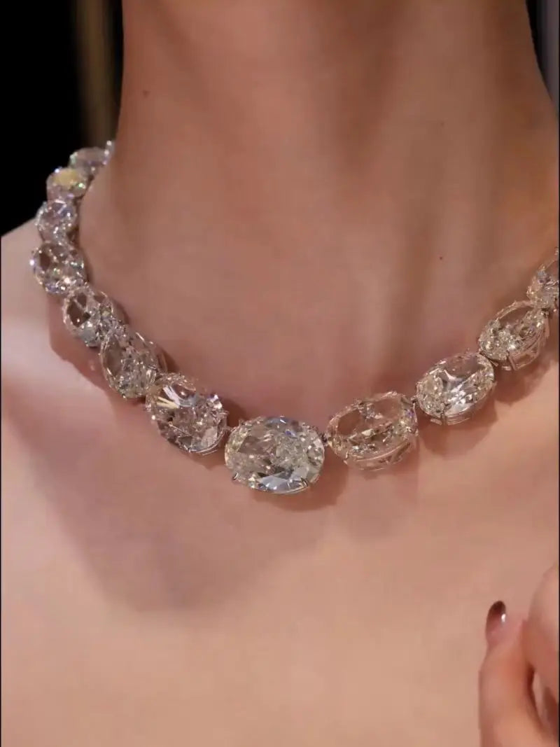 Necklace – Zircon Stone – 925 Sterling Silver | KIMLUD