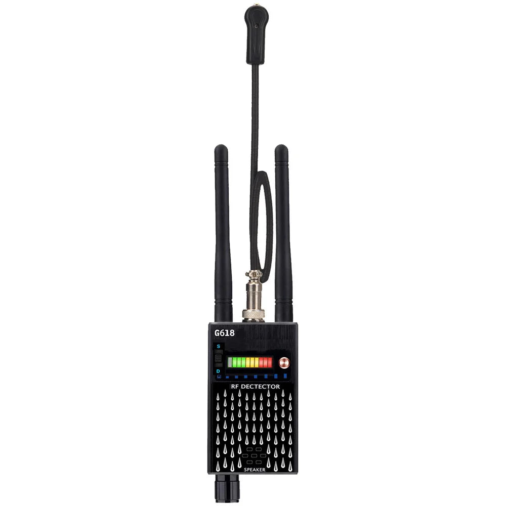 Wireless Anti-Spy Detector Device — Black | KIMLUD