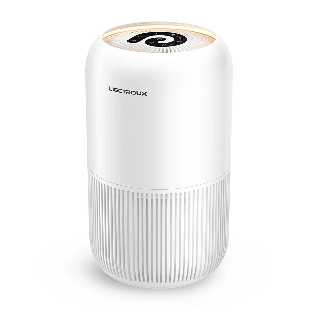 Liectroux TR-8080  Hot Selling H13 Hepa Filter UV-C Sterilization Mute Desktop Air Purifier
