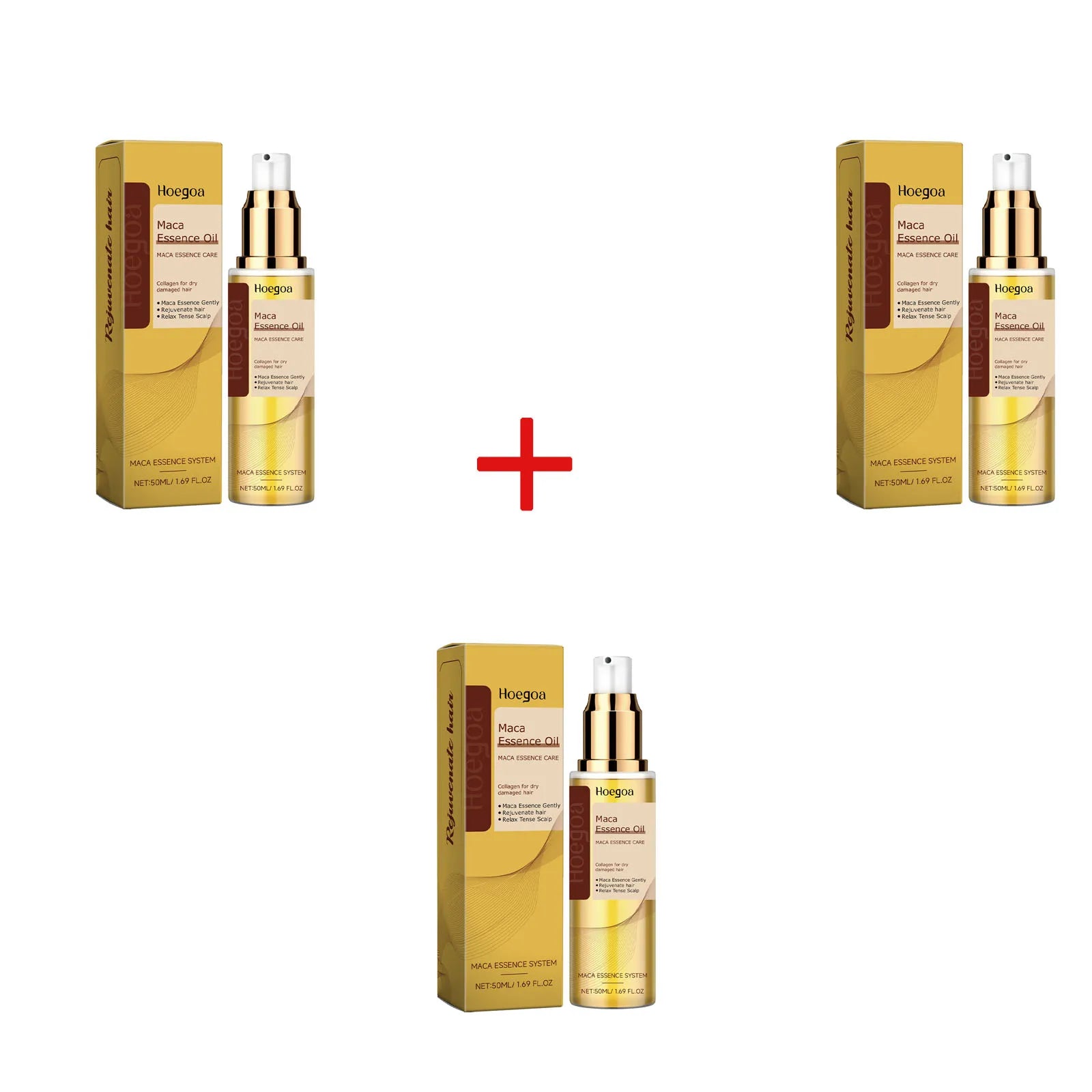 Argan Oil Hair Care Treatment Nourishing Shine — Gold | KIMLUD