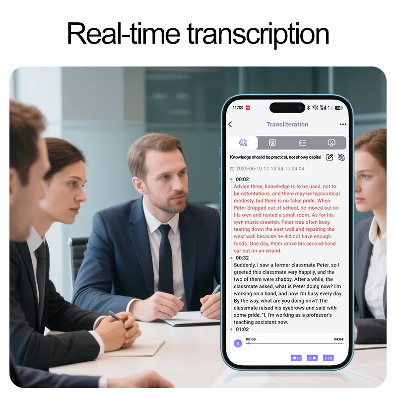 KIMLUD, Smart AI Recording Device with WiFi Quick Charge Large Memory Noise Reduction Function Portable Voice Activated Dictaphone, KIMLUD Womens Clothes