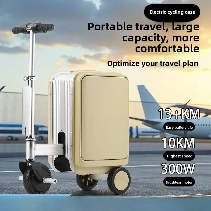 Nylon Suitcases Carry-On 20-Inch Trolley — Black | KIMLUD