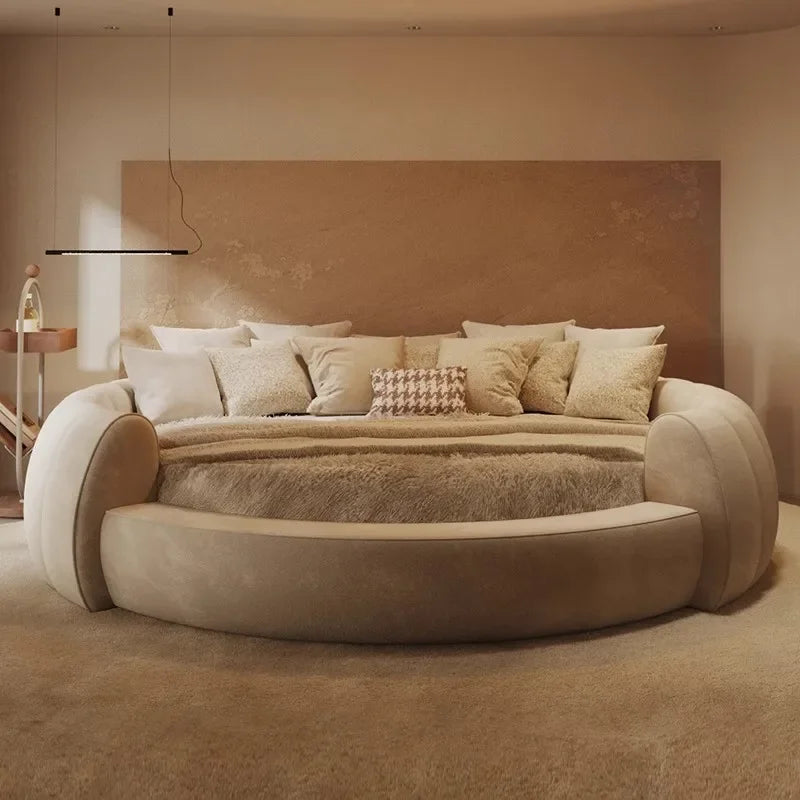 European Simple Bed Sleeping Safe Camping Princess Mobile Bed Frame Queen Baby Design Modern Wooden Beliche Trendy Furniture