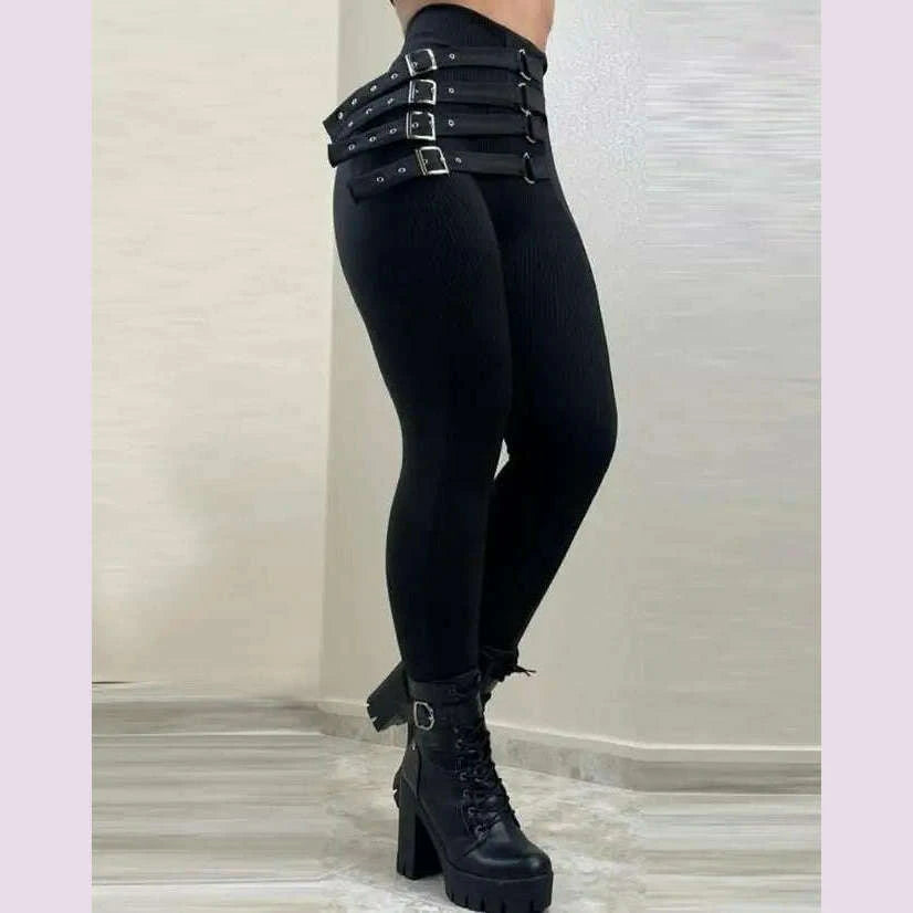 womens-streetwear-high-waisted-tight-elastic-pants-with-leather-buckle-decoration-pencil-pants-2024-sexy-and-elegant-leggingskimlud-womens-fashion-34618410