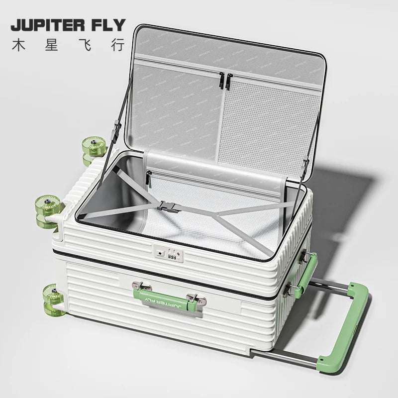 Luggage Set Suitcase Carry on Luggage with Wheels Trolley Bag Carry on Luggage Business Trunk Draw-bar Box Boarding Case