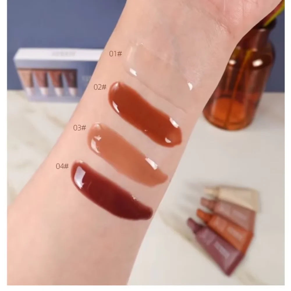 Moisturizing Mirror Lip Gloss Vanilla Pink Sugar Scent — Pink | KIMLUD
