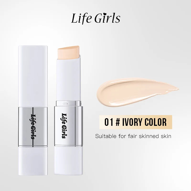 Cream Foundation Stick Moisturizing Natural Finish — Ivory Beige | KIMLUD