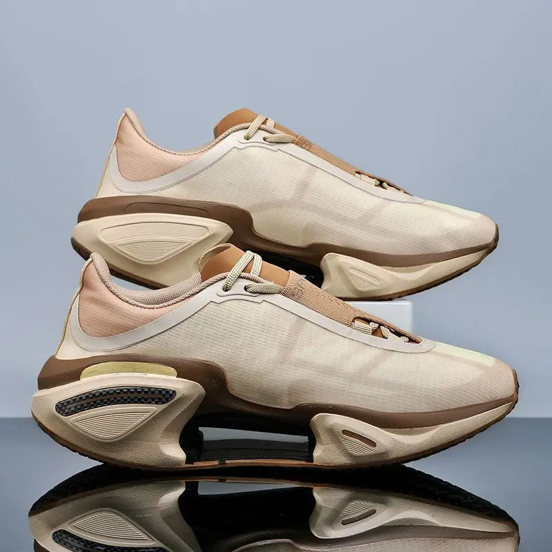 Running Shoes - High Elastic Support - Fabric Upper | KIMLUD