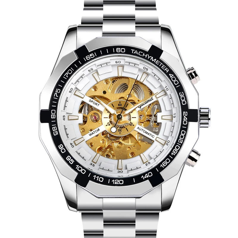 UTHAI M12 Casual and fashionable Men watch, night light automatic mechanical watch, cool clock gift，watches for man