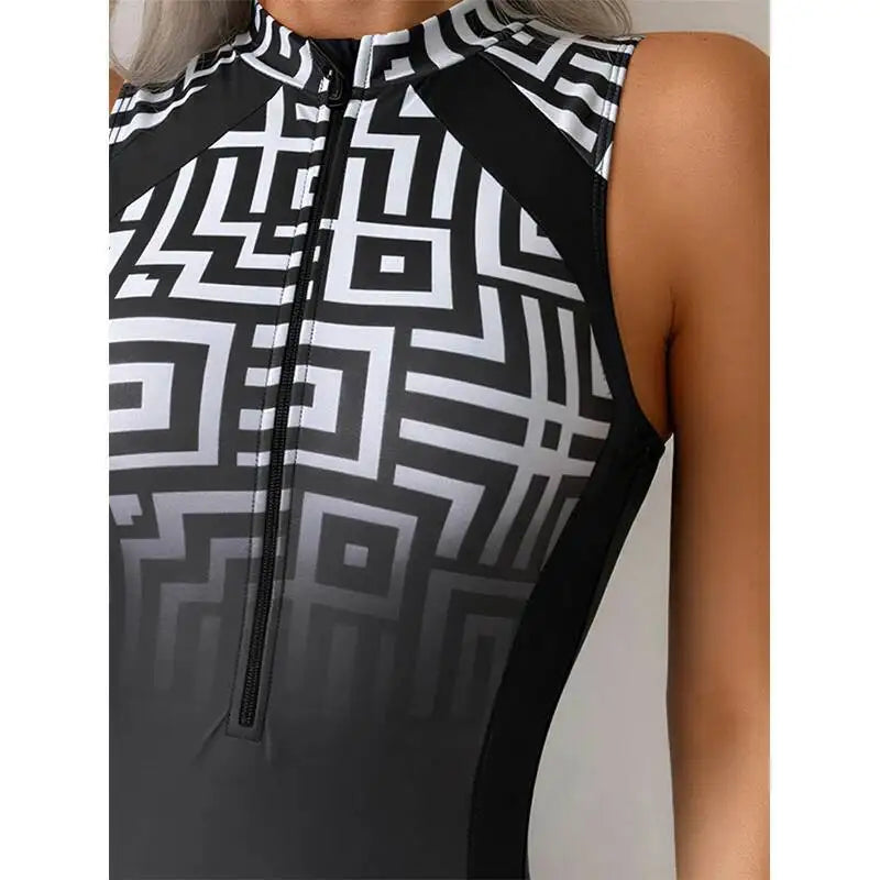 Polyamide One-Piece Swimsuit Push-Up — Multicolor | KIMLUD