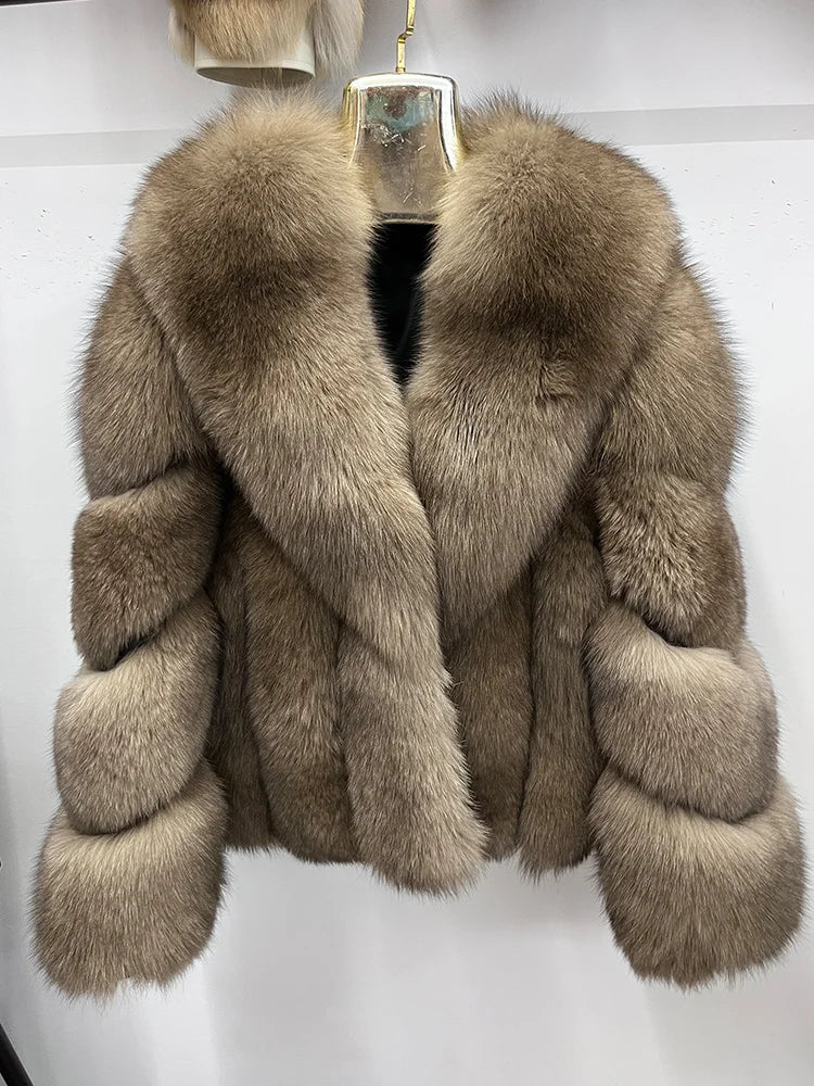 Fox Fur Coat – Luxury Mid-Length – Fox Fur | KIMLUD