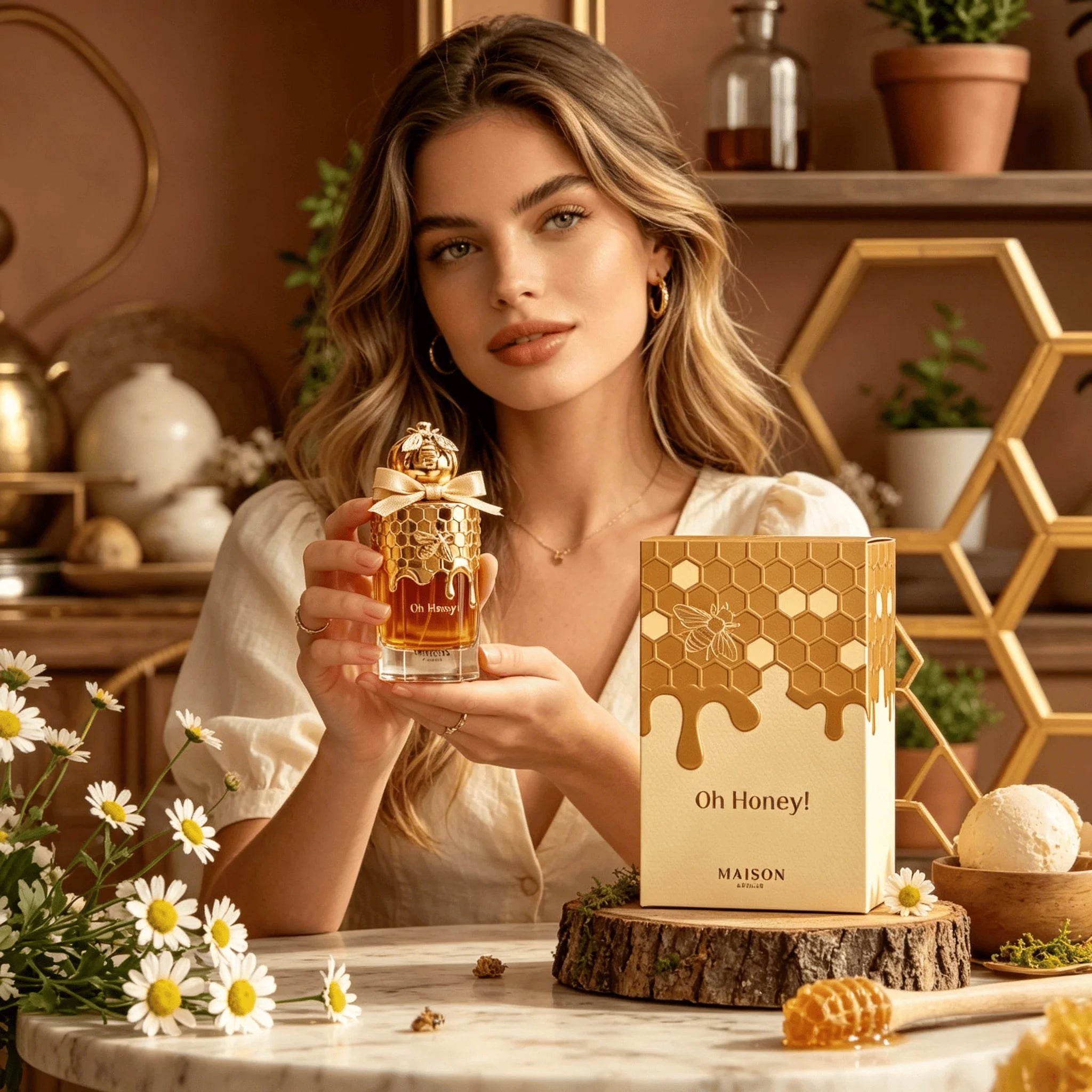 Luxurious Exclusive Niche Floral Perfume — Amber | KIMLUD