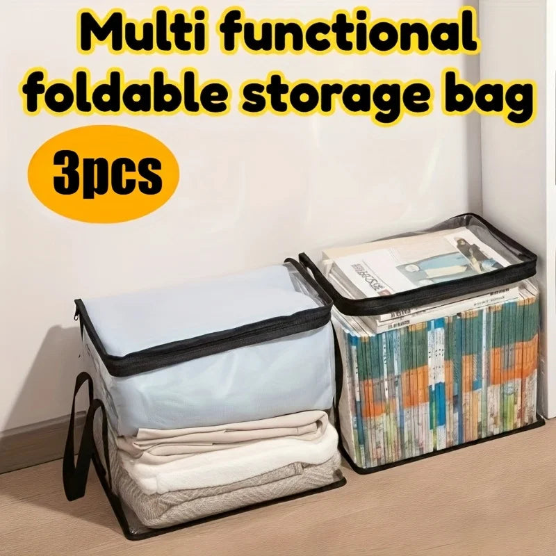 Transparent Heavy-Duty Storage Box — Clear | KIMLUD