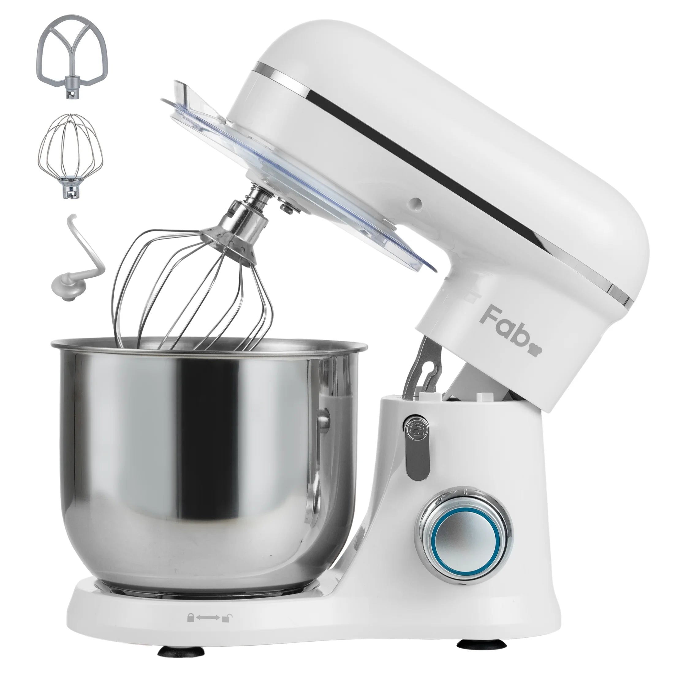 Stainless Steel Stand Mixer 6.5QT Tilt-Head — Black | KIMLUD