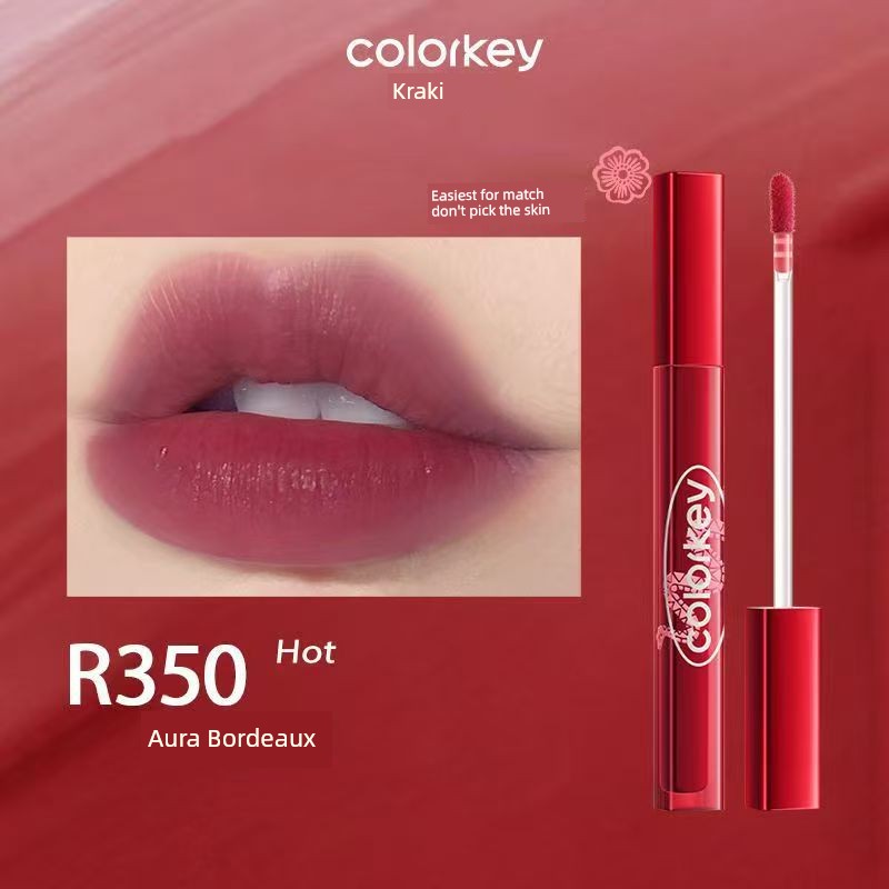 Colorkey Kelaqi Water Wave Lip Essence Lip Gloss Lip Gloss Mirror Lip Lacquer Water Light Lip Gloss Nourishing Lipstick
