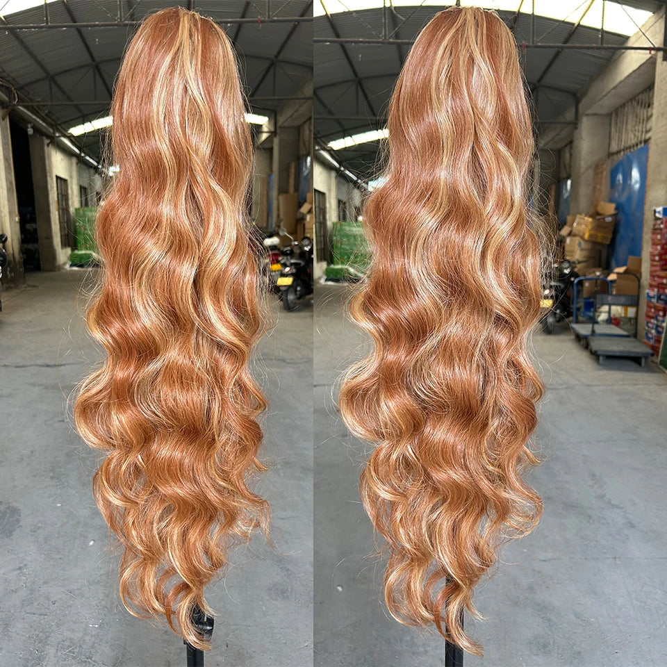 Clip-In Hair Extension – Ponytail 28In – Ombre 27/613 | KIMLUD