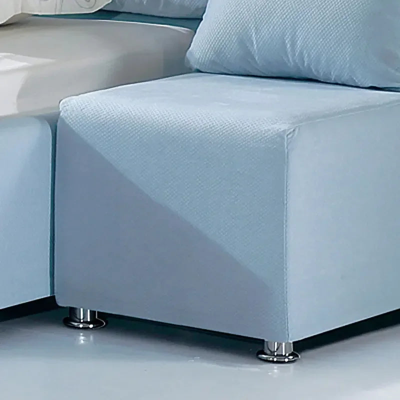 A Blau multifunktionale lagerung stoff bett tatami kombiniert weiche bett