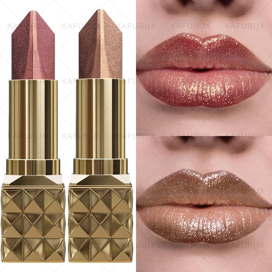 Lipstick – Two Tone Glitter – Red | KIMLUD