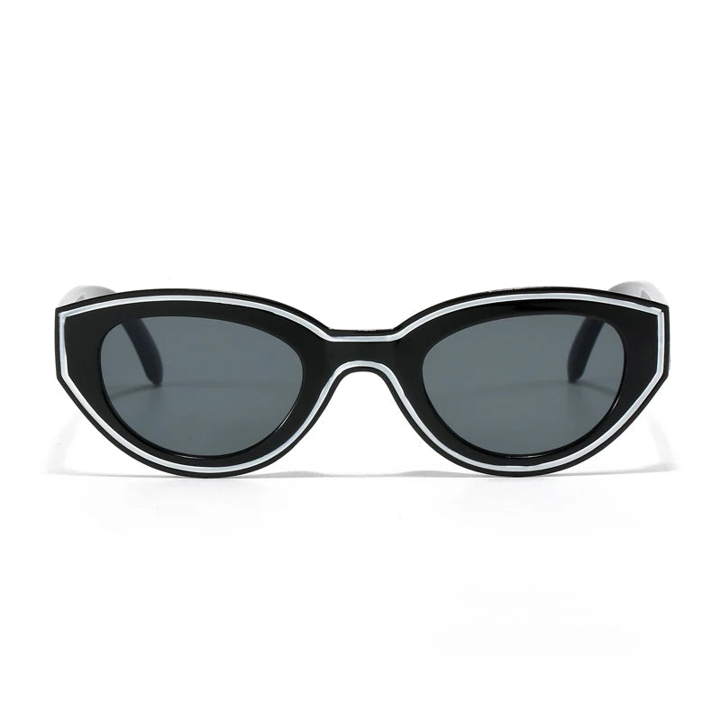 Acetate Sunglasses Cat Eye Polygon Gradient — Candy Gradient | KIMLUD