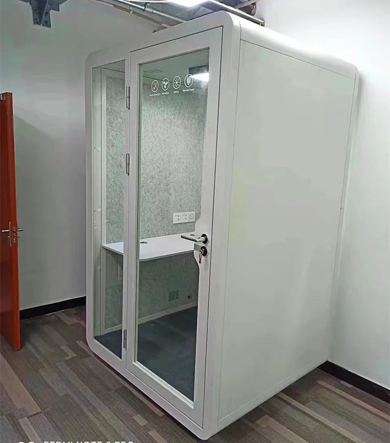 Sound Insulation Silent Booth – Detachable – Aluminum Frame | KIMLUD