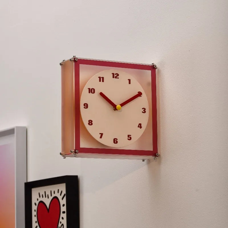 Design Silent Wall Clocks Digital Cute Aesthetic Modern Kitchen Wall Clocks Simple Living Room Wall Clocks Room Decorations