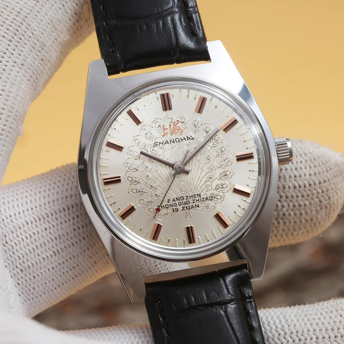 Mens 36MM Hand-Wind Mechanical Watch 7120 - Stainless Steel Waterproof Bauhaus Design Watch for Men Dropshipping