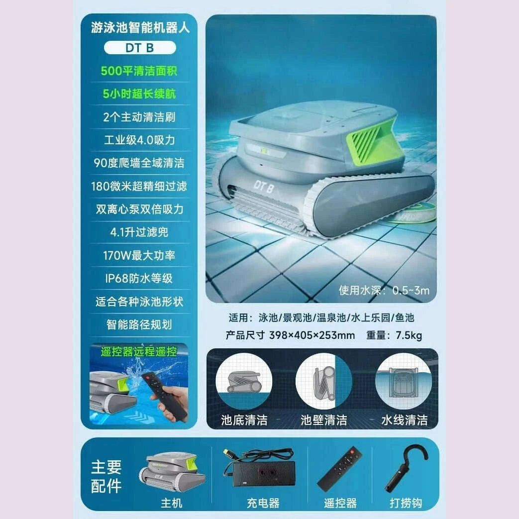 tqh-swimming-pool-automatic-sewage-suction-machine-wireless-intelligent-underwater-cleaning-villa-homestay-pool-underwaterkimlud-womens-fashion-34607273