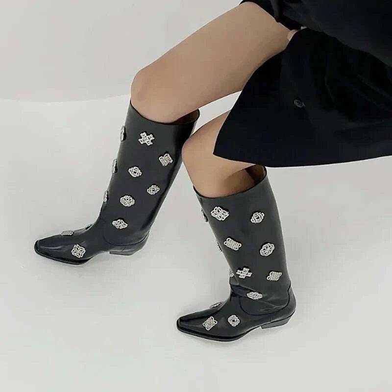 kimlud-square-toe-metal-decoration-block-heel-knee-high-boots-woman-winter-2025-new-in-black-slip-on-boots-fashion-shoes-for-women-kimlud-womens-clothes-35044442