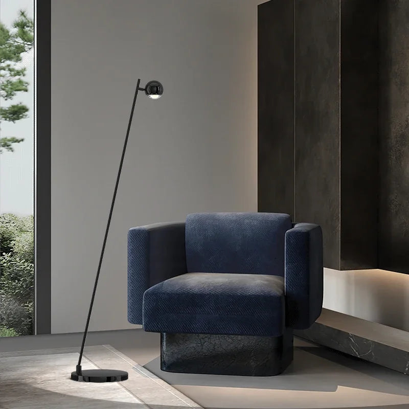 Hot Selling Wind Living Room Sofa Next To The Floor Light Modern Simple Sense Can Rotate The Hand Sensing Bedroom Floor Lamp