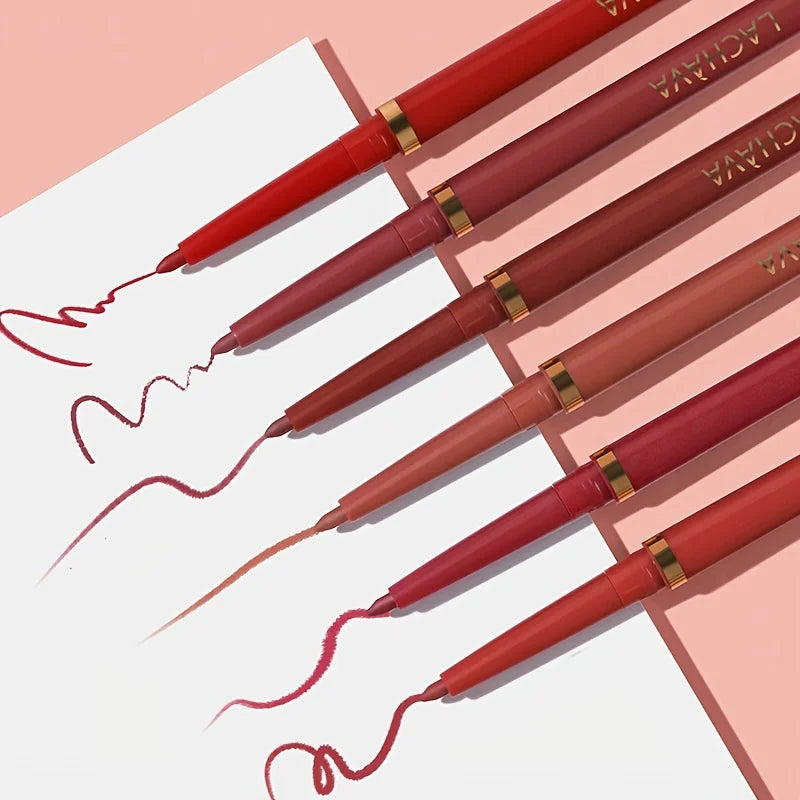 Waterproof Matte Lip Liner Pencil Retractable — Nude Matte | KIMLUD