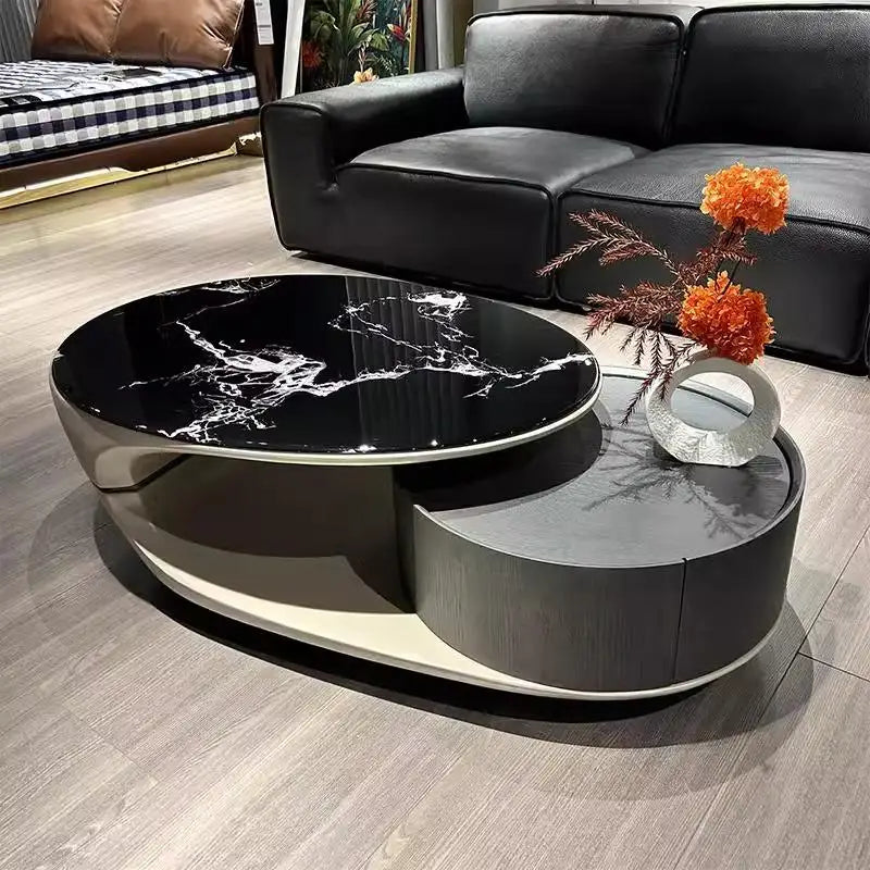 motorhome Living room coffee table Luxury Furniture Nordic Modern furnitures for garden coffee  Sedentary Round coffee table