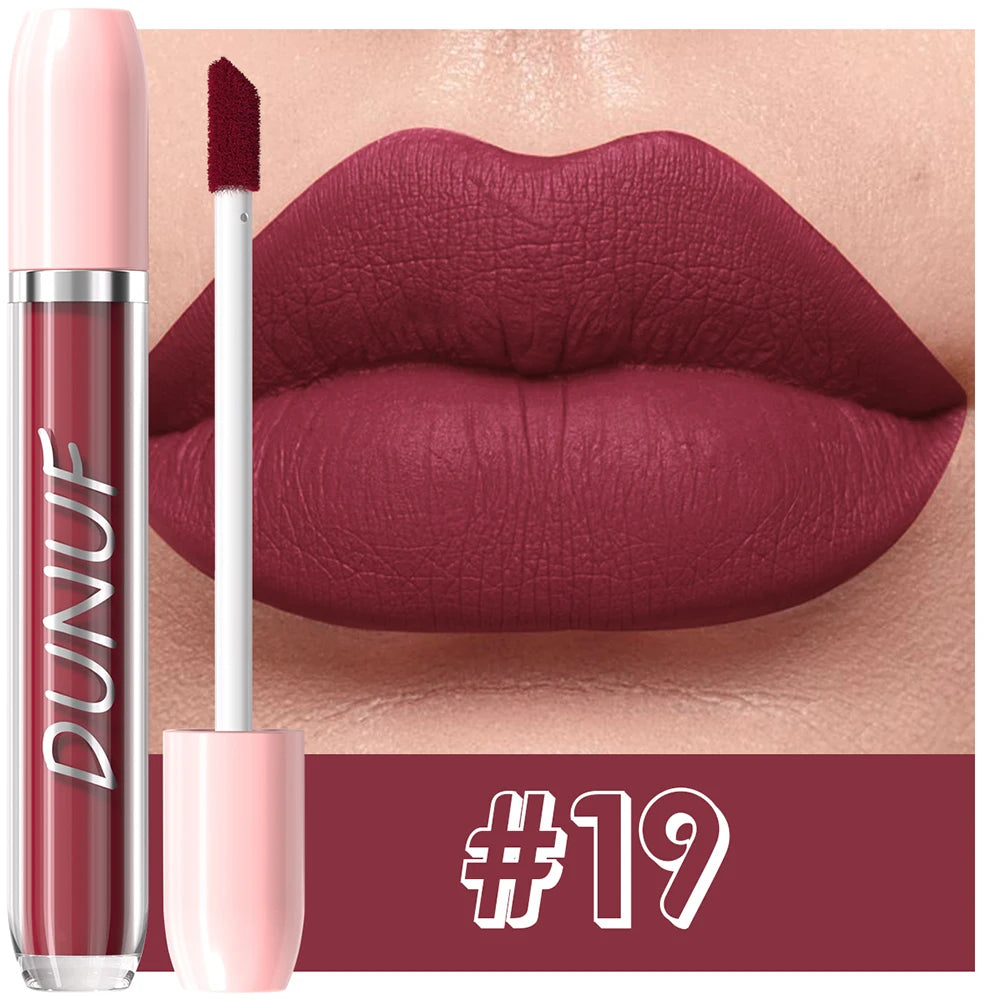 Liquid Lipstick – Long-Lasting – Matte – Sexy Red | KIMLUD