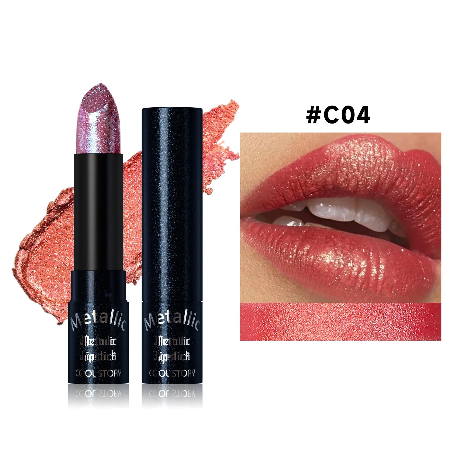 Lipstick – Waterproof – Matte – Pearlescent Pink | KIMLUD