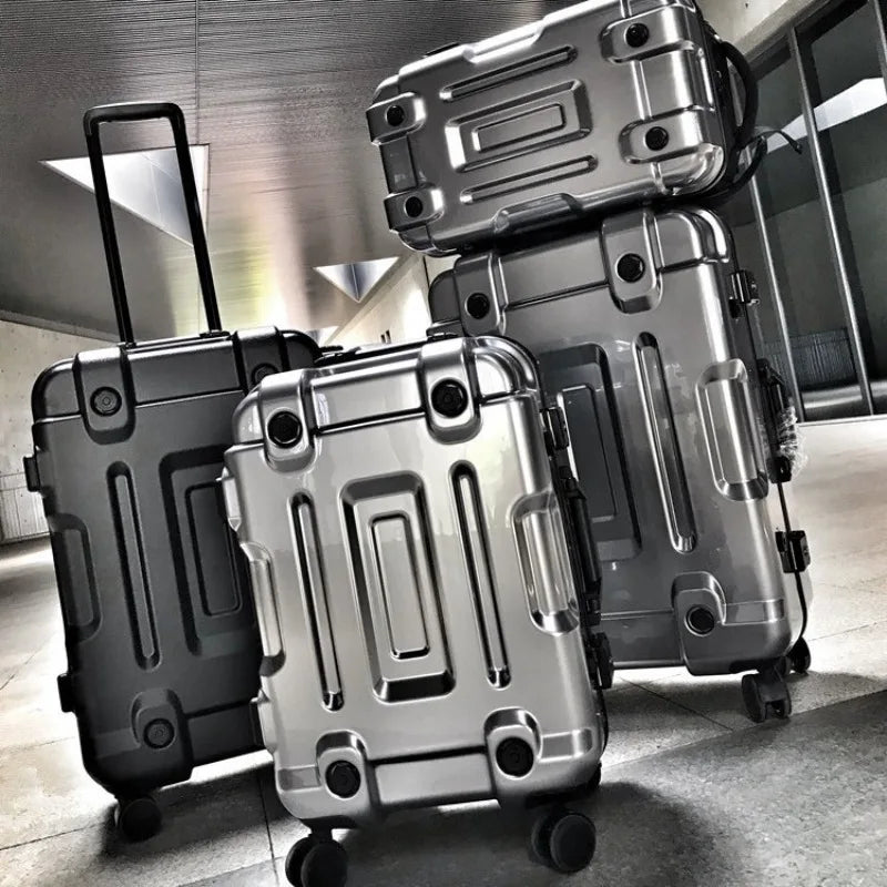 20/24/26"Personalized Travel Suitcases Strong Ruggedness Trolley Case With Wheels Rolling Luggage Carry on Luggage Boarding Box
