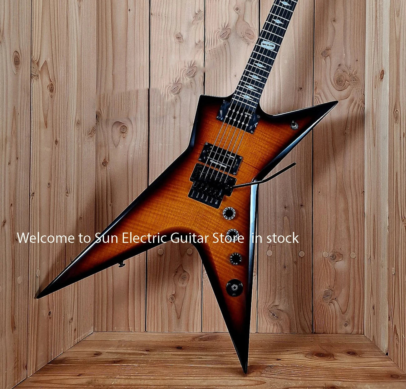 Stealth Floyd FM Electric Guitar Custom Shop — Trans Brazilia | KIMLUD