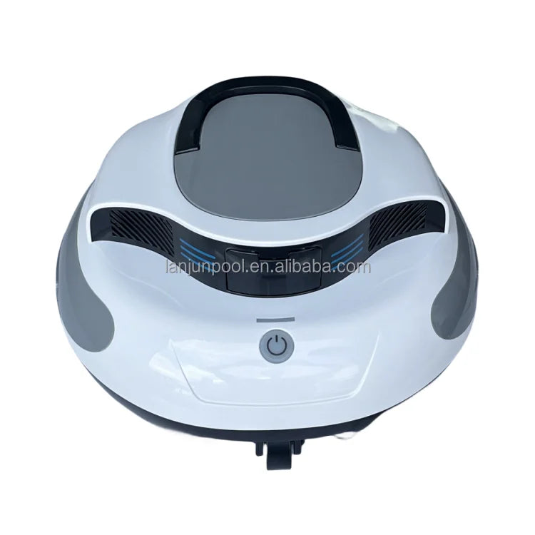2024 Cordless Robot Pool Vacuum Automatic Robotic Suction Swimming Pool Cleaner for in Ground Pool up to 1000 Sq.Ft (120 Mins)
