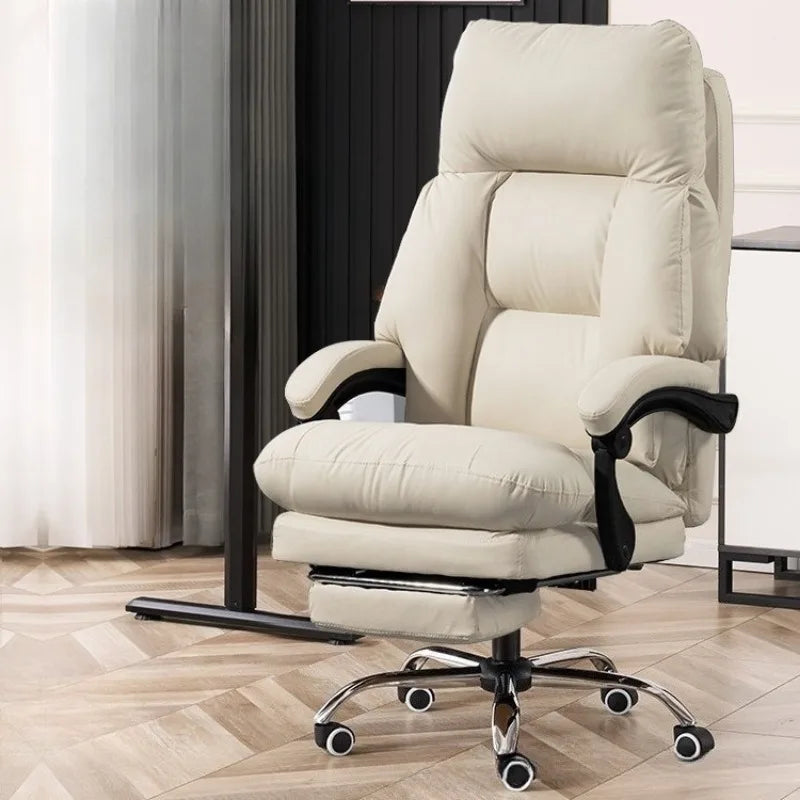 Executive Chair – Ergonomic Reclining – Minimalist Backrest – Metal | KIMLUD