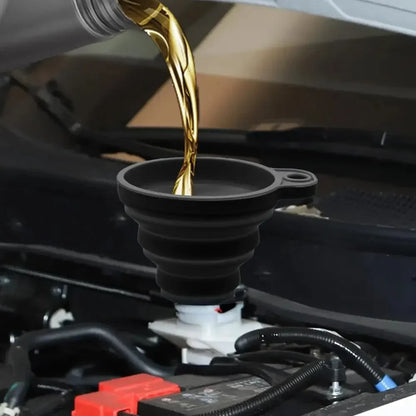 Car Funnel – Collapsible Universal-Fit – Silicone | KIMLUD