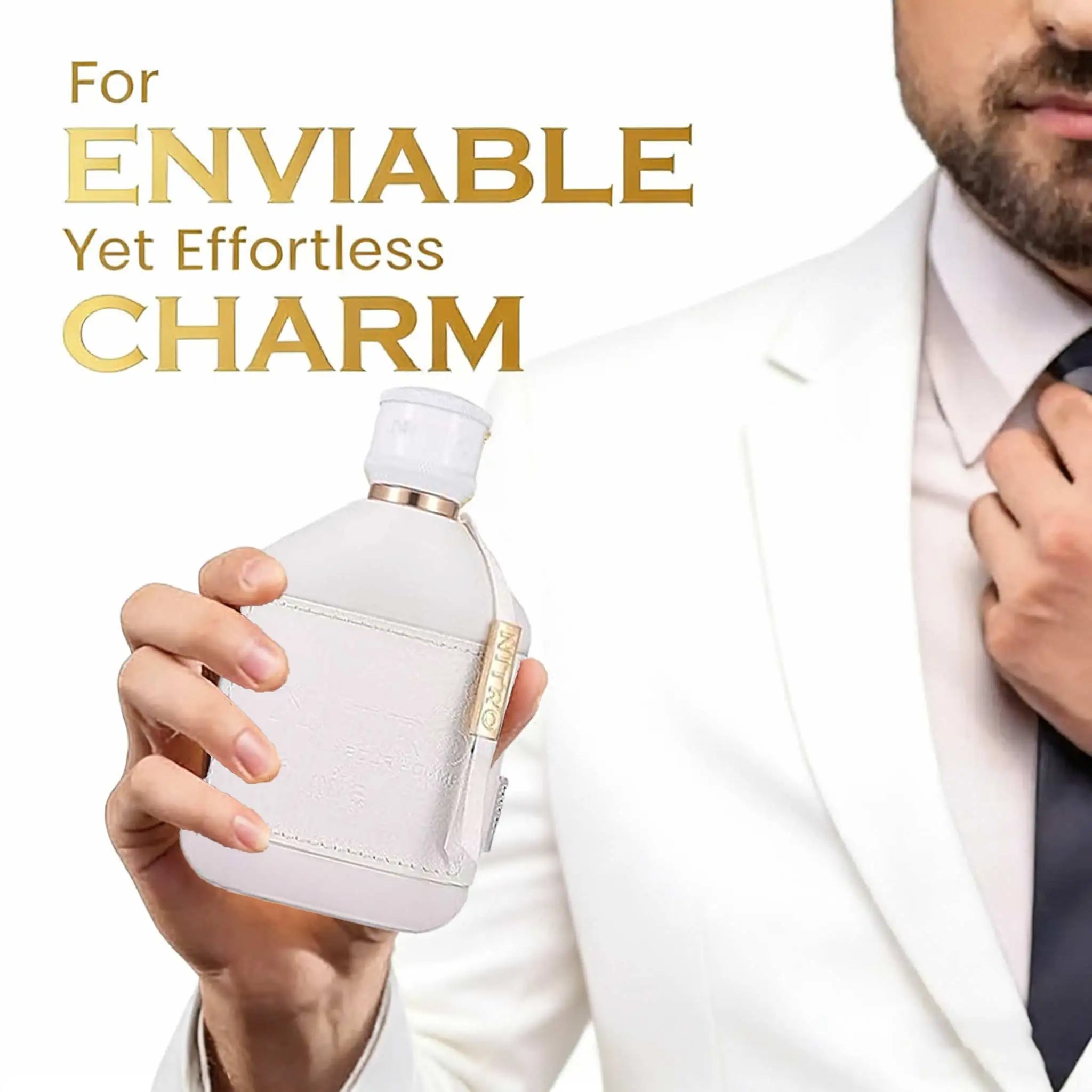 Woody Oriental Premium Cologne For Men — White | KIMLUD