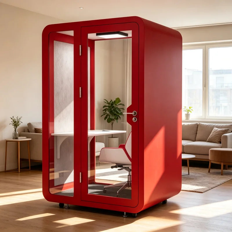 Portable Sound-Isolated Work Booth – Silent Privacy Pod – Cabin | KIMLUD