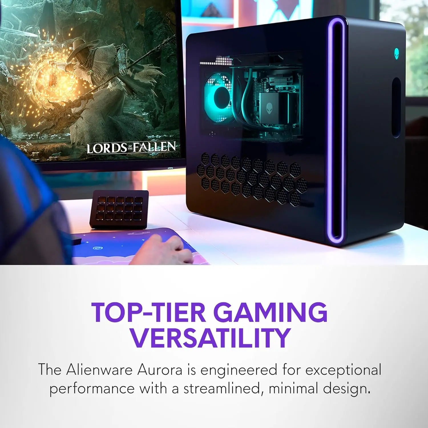 Liquid Cooled RTX 5080 Desktop PC With 32GB DDR5 RAM And 1TB NVMe SSD — Black | KIMLUD