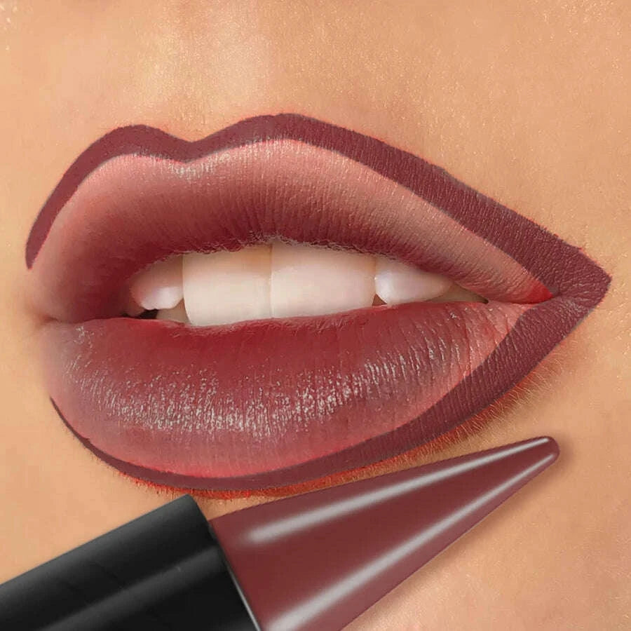 15-colors-sexy-red-lipstick-pen-waterproof-matte-contour-tint-lipstick-long-lasting-lip-glaze-brown-lipliner-pencil-lip-makeupkimludkimlud-35568637