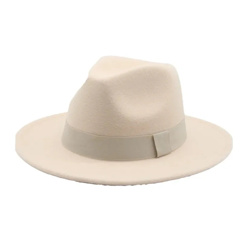 Fedora Hat – Unisex Decorative – Cotton-Polyester | KIMLUD