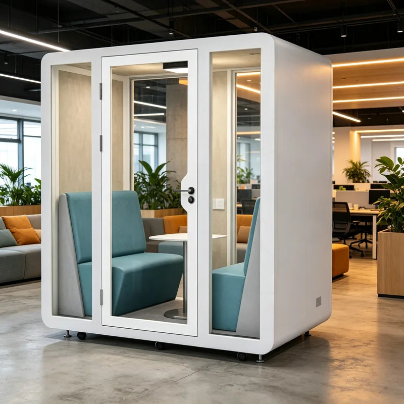 Portable Sound-Isolated Work Booth – Silent Privacy Pod – Cabin | KIMLUD