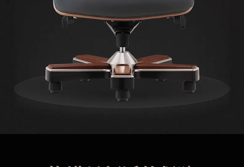 Office Chair - Modern Ergonomic - Cowhide | KIMLUD